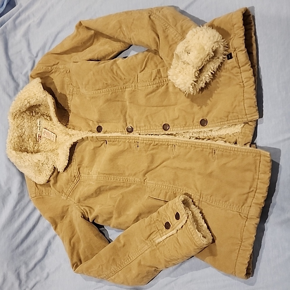 Vintage Abercrombie Cotton Velvet Coat